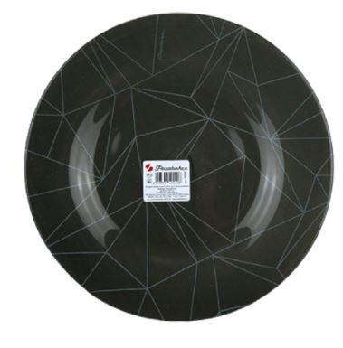 Тарелка Линеа Блэк 195 мм 10327 